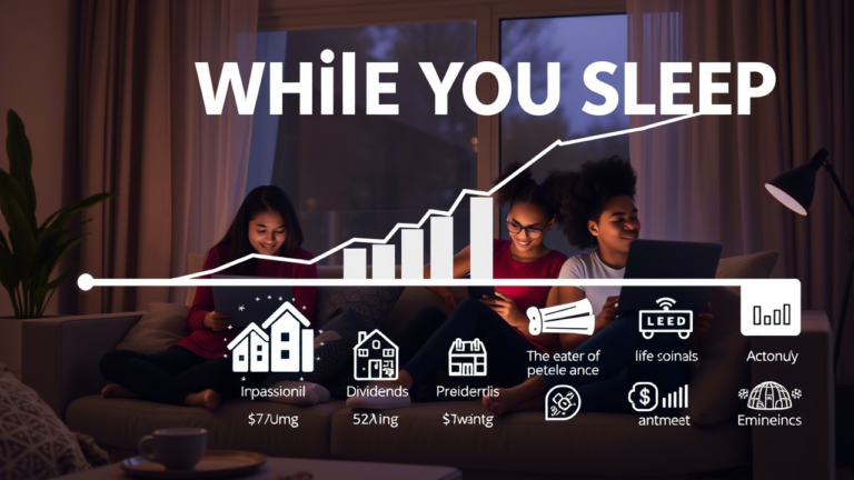 The Passive Income Playbook: Build Wealth While You Sleep