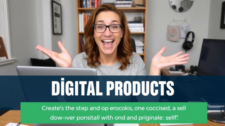 How to Sell Digital Products and Make Passive Income
