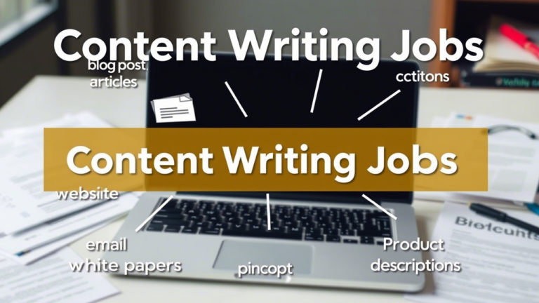 Types of Content Writing Jobs